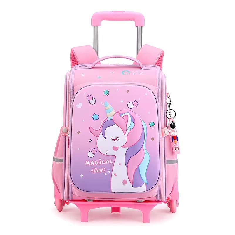 Kids Trolley School Bag image